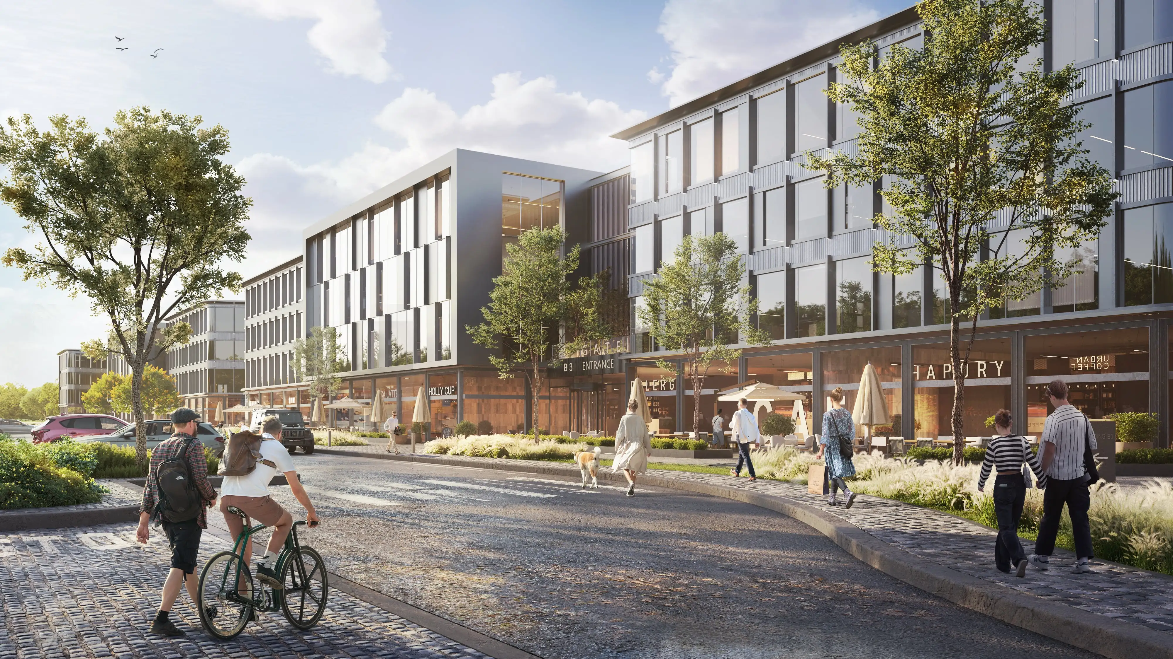 Administrative Office 100 m2 T-hub